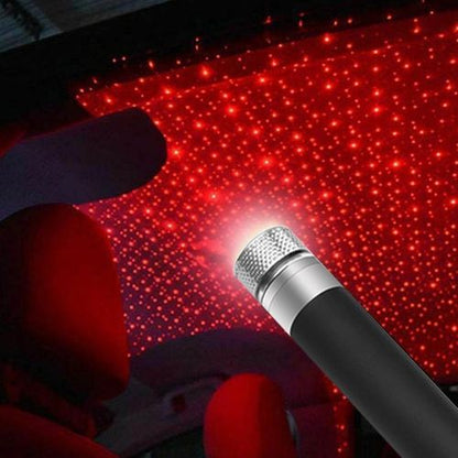 LuxuryLight USB Car Roof Star Light Mini Projector