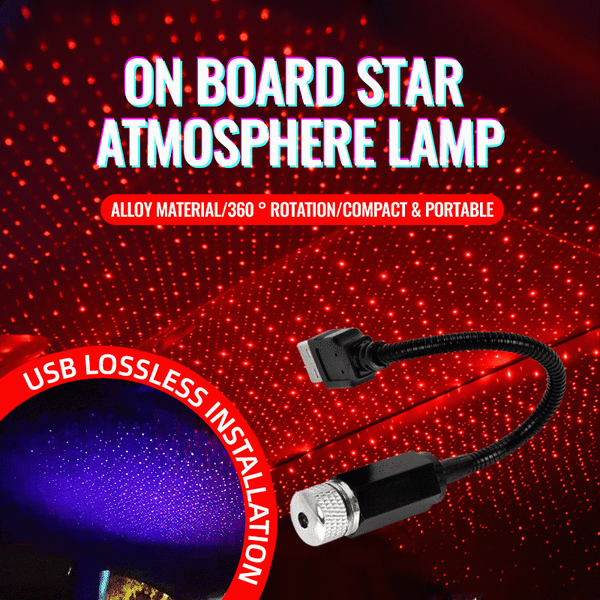 LuxuryLight USB Car Roof Star Light Mini Projector