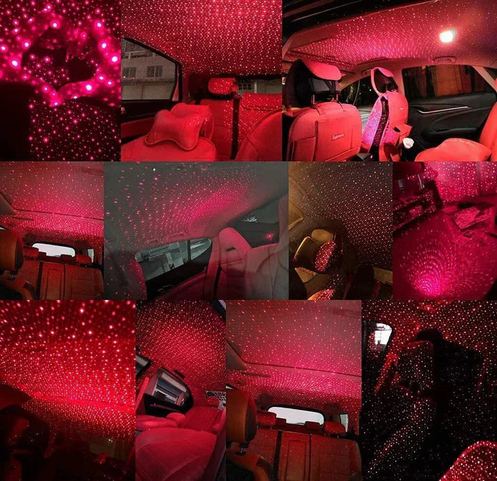 LuxuryLight USB Car Roof Star Light Mini Projector