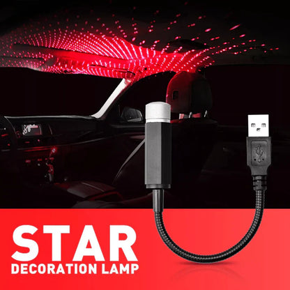 LuxuryLight USB Car Roof Star Light Mini Projector
